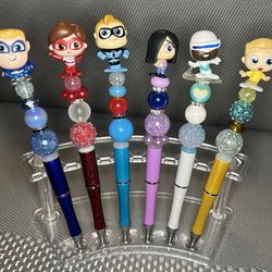 Beaded pens With characters