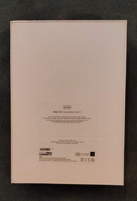 New IPad Gen 9 Wifi