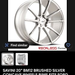 20” Savini Wheels , Rims With Tires 