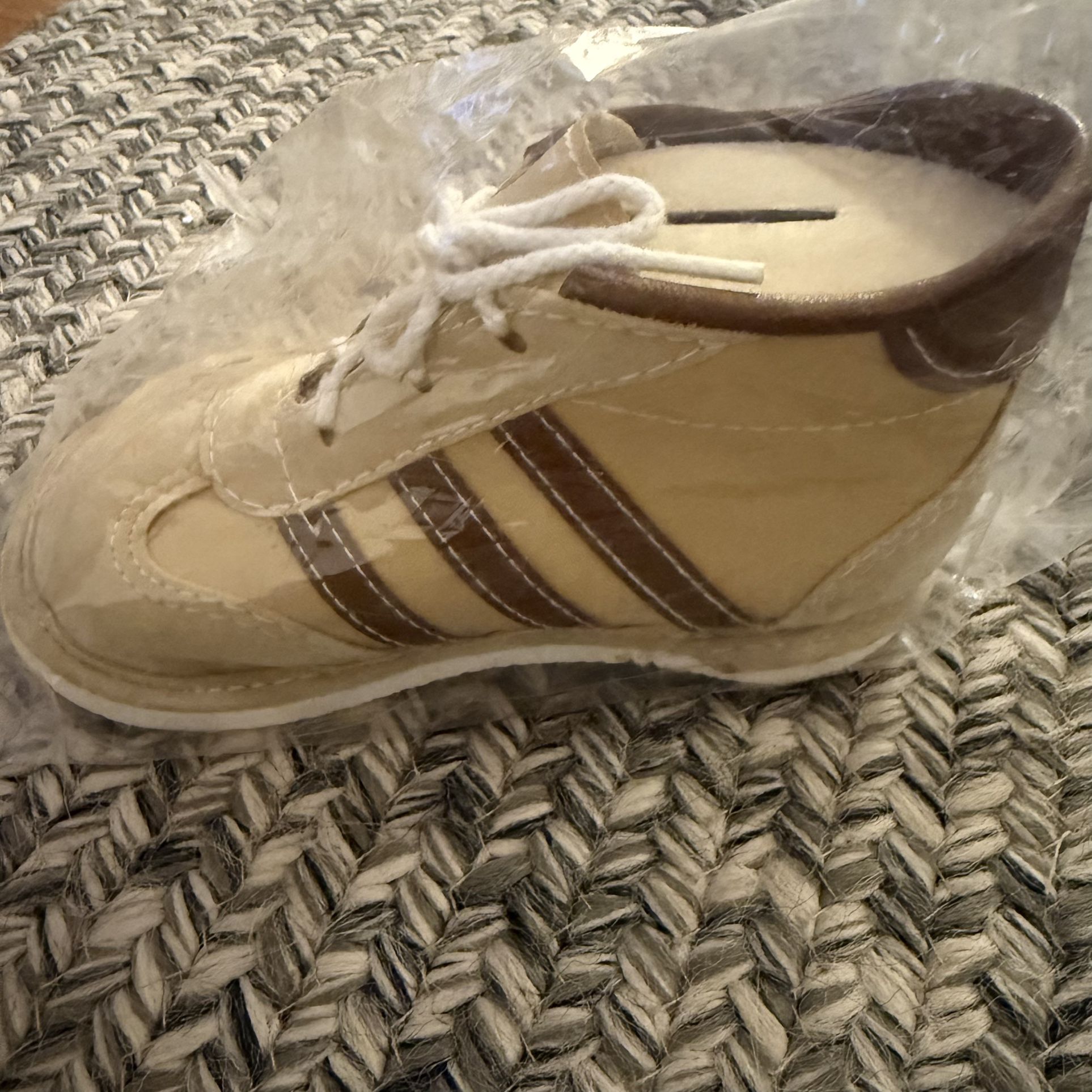 Vintage Adidas high top running shoe from early 80s Piggy Bank