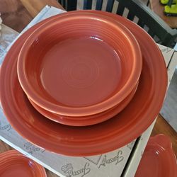 Fiesta Ware Table Settings