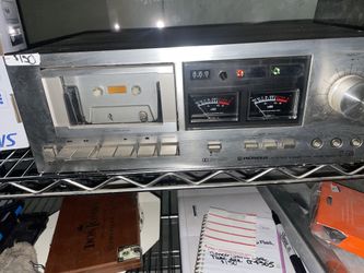 Vintage Pioneer Stereo Cassette Tape Deck