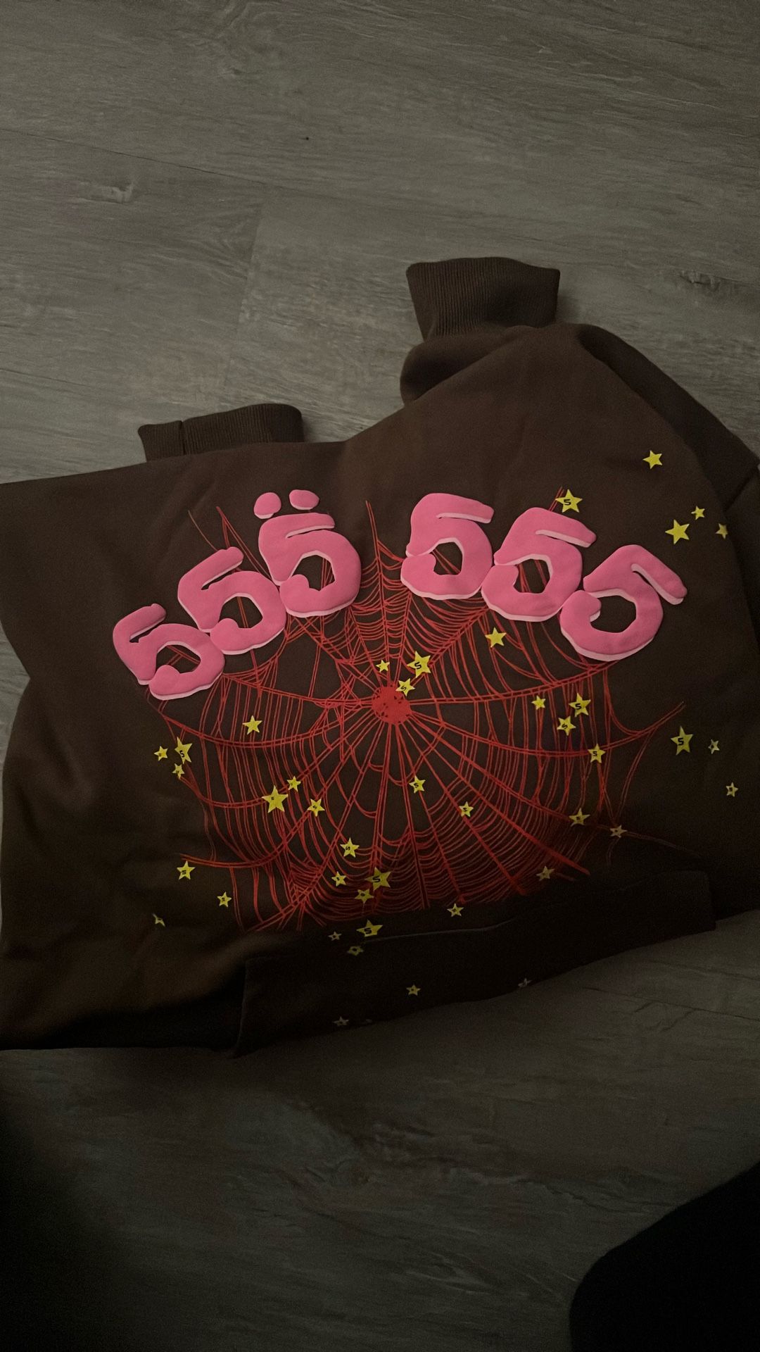 555 SP5DER HOODIE