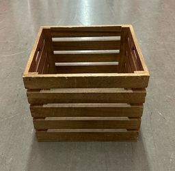 RUSTIC Wooden CRATE Great for MAGAZINES •Books•STORAGE 👀 (please read description)