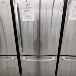 February Sale! GE 18.6 cu. ft. Counter Depth French Door Refrigerator In Fingerprint Resistant Stainless Steel