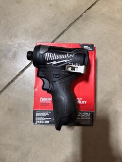 Milwaukee M12 FUEL 12V Lithium-Ion Brushless Cordless 1/4 in. Hex Impact Driver (Tool-Only)