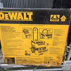 DEWALT
4 Gal. 1.1 HP Continuous Electric Wheeled Dolly-Style Air Compressor with Panel