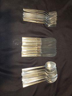 Solingan gold plated silverware
