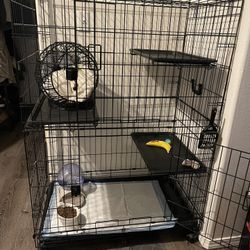 Cat Kennel - 3 Tiers 
