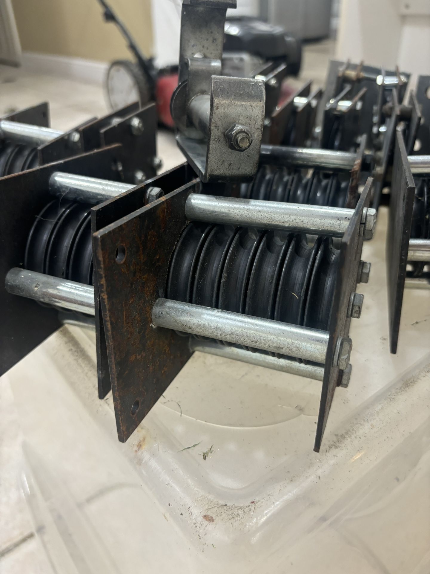 Theatre Pulleys Heavy Duty Steel. 1, 2, 3, 4, And 6-wheel