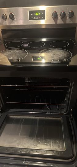 Fridge and stove