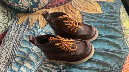 Cat And Jack Construction  Boot Brown  Kids Size Six