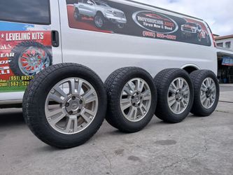 Tundra trd wheels 20 inches and nitto Ridge Grapper tires $550 set of four 👌
