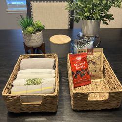 Braided snack basket 2Pac