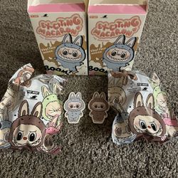 Exciting Macaron Labubu