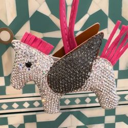 Rodeo Purse Charm. Pony Bag Charm. 