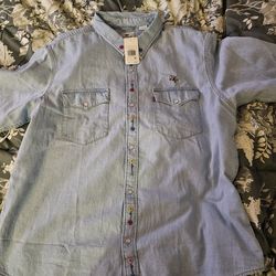 Xl Levi Jean shirt