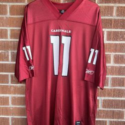 Larry Fitzgerald #11 NFL Arizona Cardinals Reebok Football Jersey