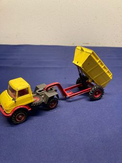 1977Corgi 1145 Mercedes Unimog 406 with 10T Goose Dumper