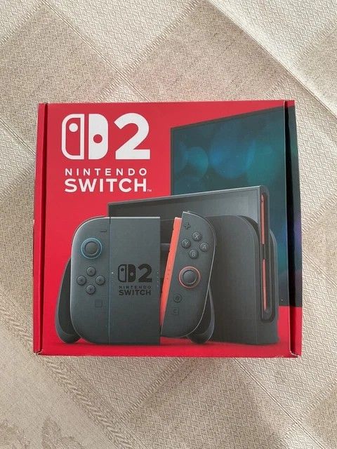 Nintendo Switch 2 Console Unopened/Brand-New Console/Dock/JoyCon controllers