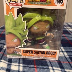 Funko Pop! Animation Super Saiyan Broly Dragon Ball Super Vinyl Figure 1865