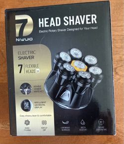 （New）Head Shaver for Bald Men: 7D Electric Bald Razor Cordless