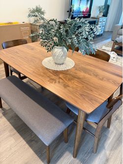 Mid-century modern dining set