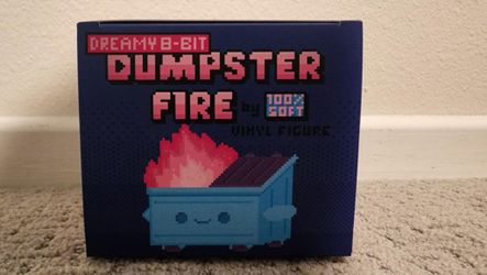 2025 SDCC Exclusive 8-bit Dreamy Dumpster Fire