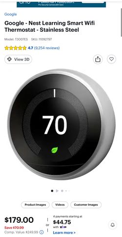 Google Nest Thermostat