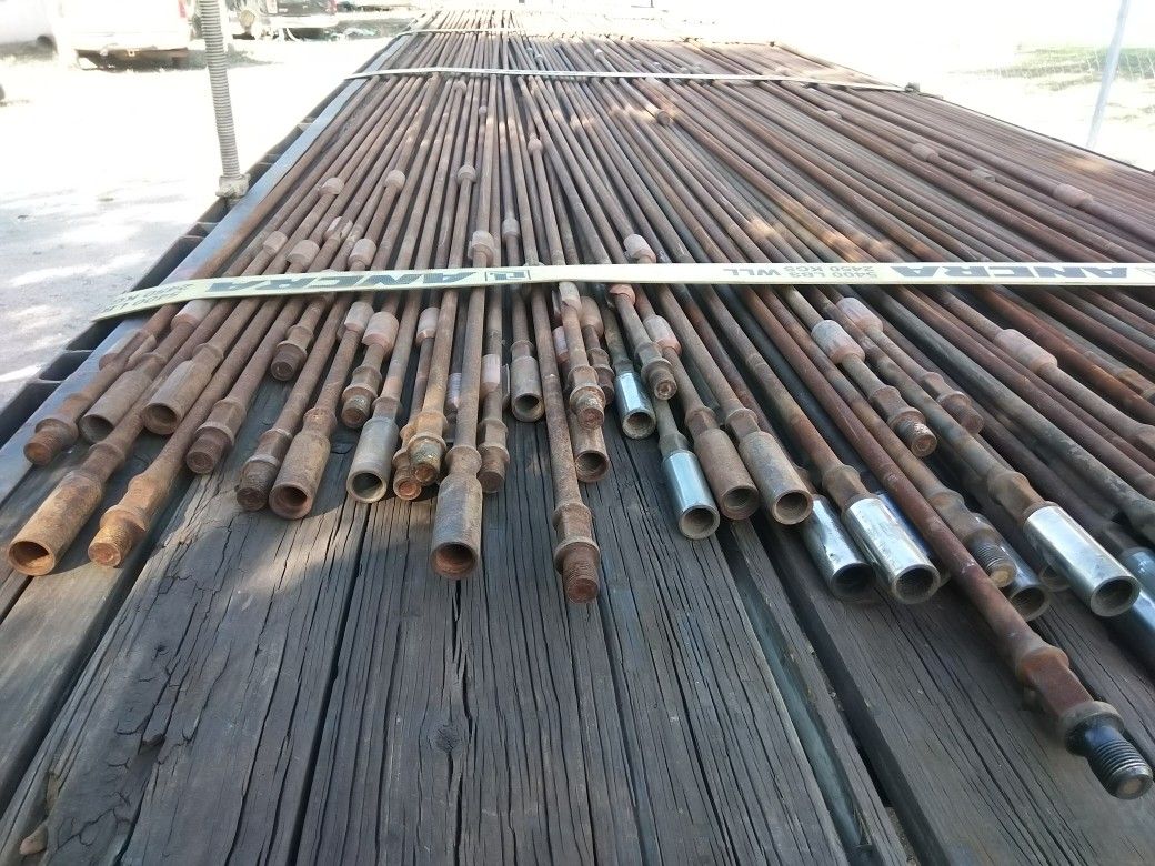 7/8" Sucker Rods & 2 3/8" oilfield pipe for Sale in Weslaco, TX OfferUp