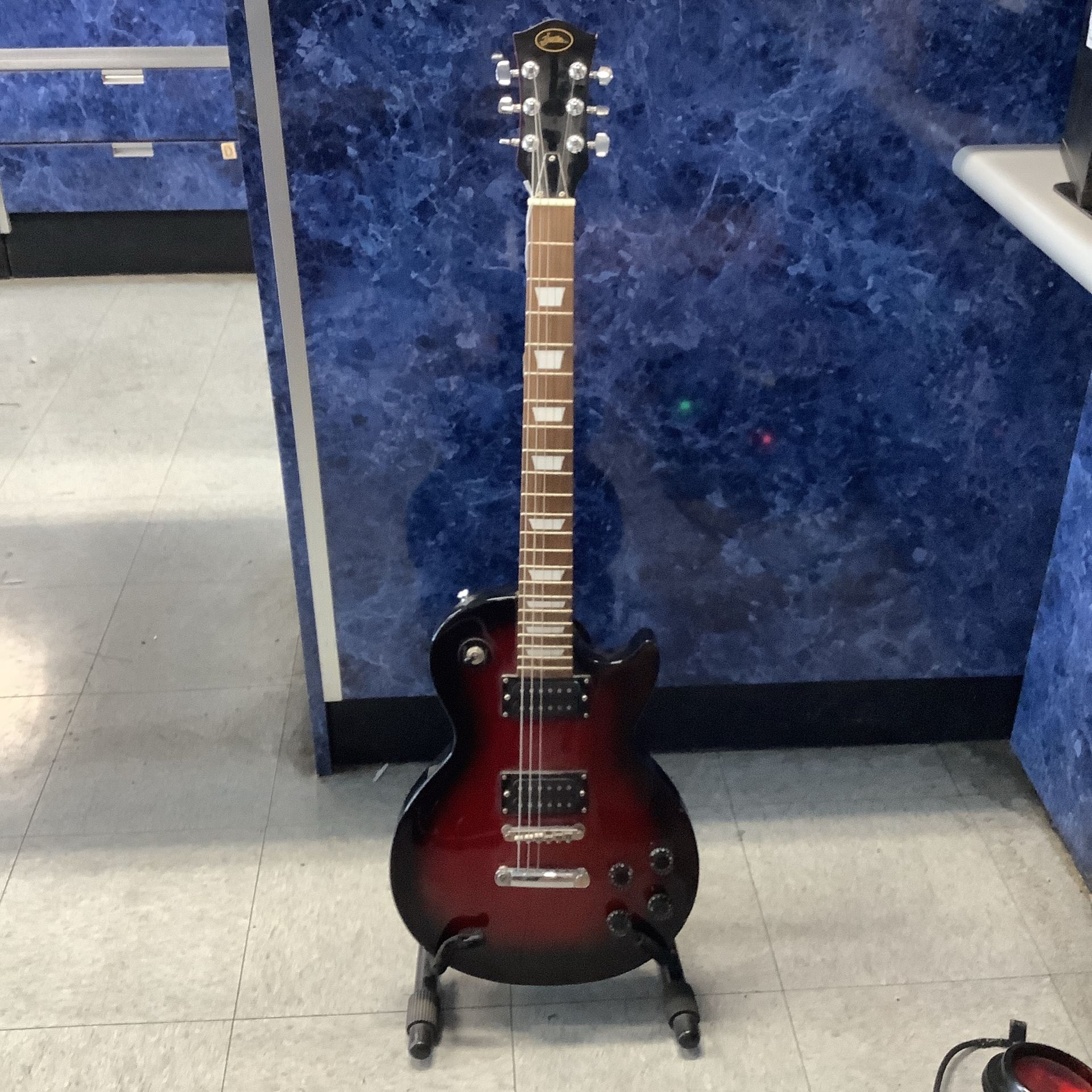 Bestler Red Electric Guitar