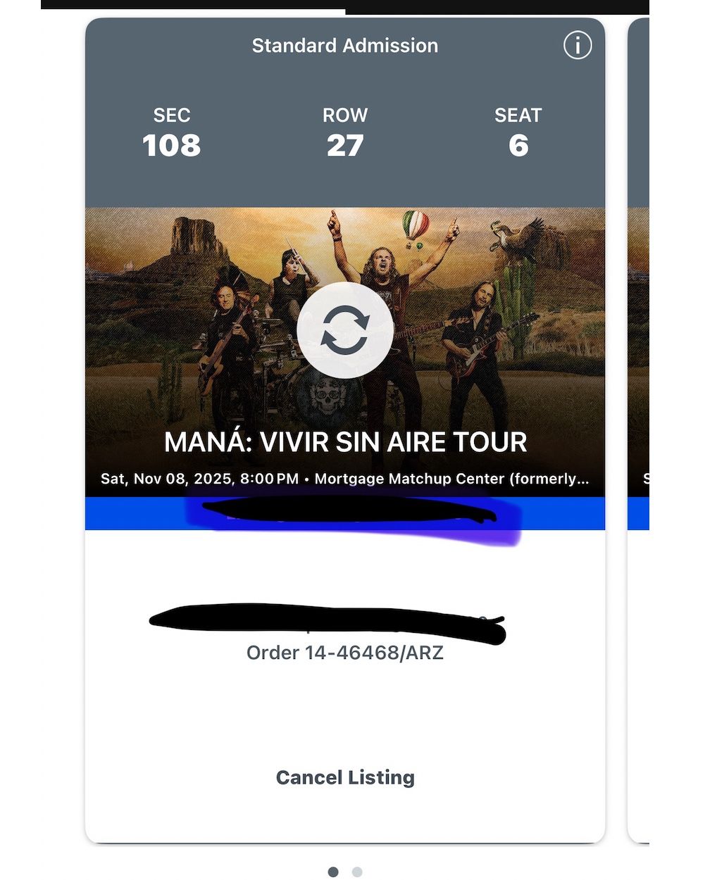 Mana Tickets Saturday 4 Tickets