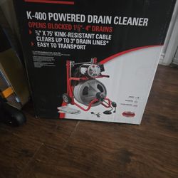 Drain cleaner 75 ft
