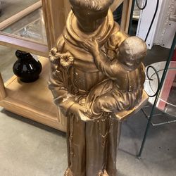 Saint Anthony of Padua statue 27 inch high
