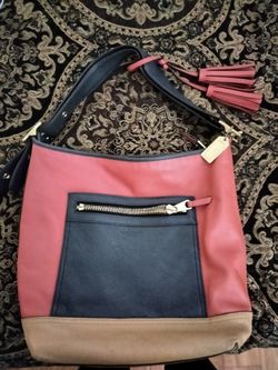 Coach Bag Color Block
