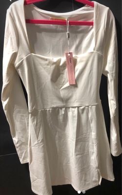 Women Medium flare Dress with split on the side
