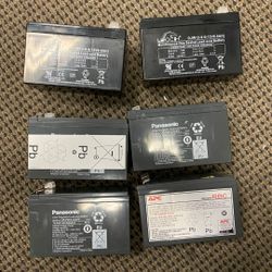 12V 9AH Rechargeable Battery's 
