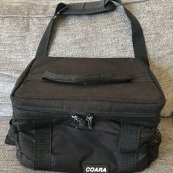 COARA Lunch bag for Men Women Insulated Lunch Box with Adjustable/Detachable shoulder strap