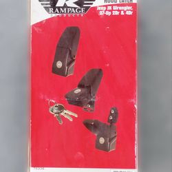 Lockable Jeep Hood Latches by Rampage