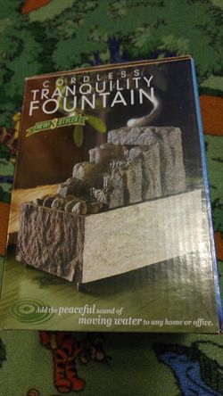 Cordless Water fountain