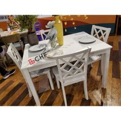 5 Pc Dining Table Set Beautiful // Limited Time Offer 