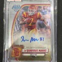 Woody Marks - 2024 Bowman University Chrome - Autograph Rookie Card
