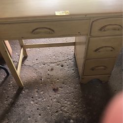 Antique Solid Wooden Desk