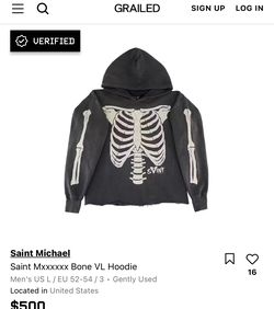 Saint Michael x Vlone Hoodie Medium And Large Sizes