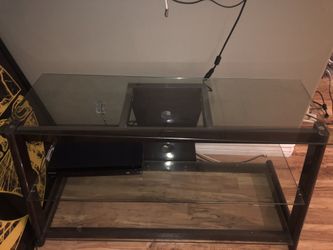 Glass Tv Stand