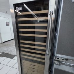 30" VIKING WINE BEVERAGE COOLER STAINLESS STEEL 