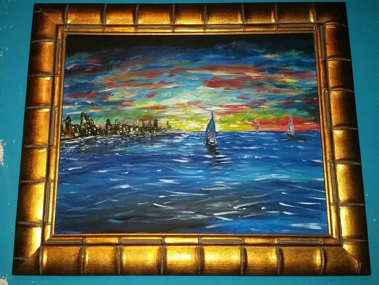 Beijing Lights (Acrylic)