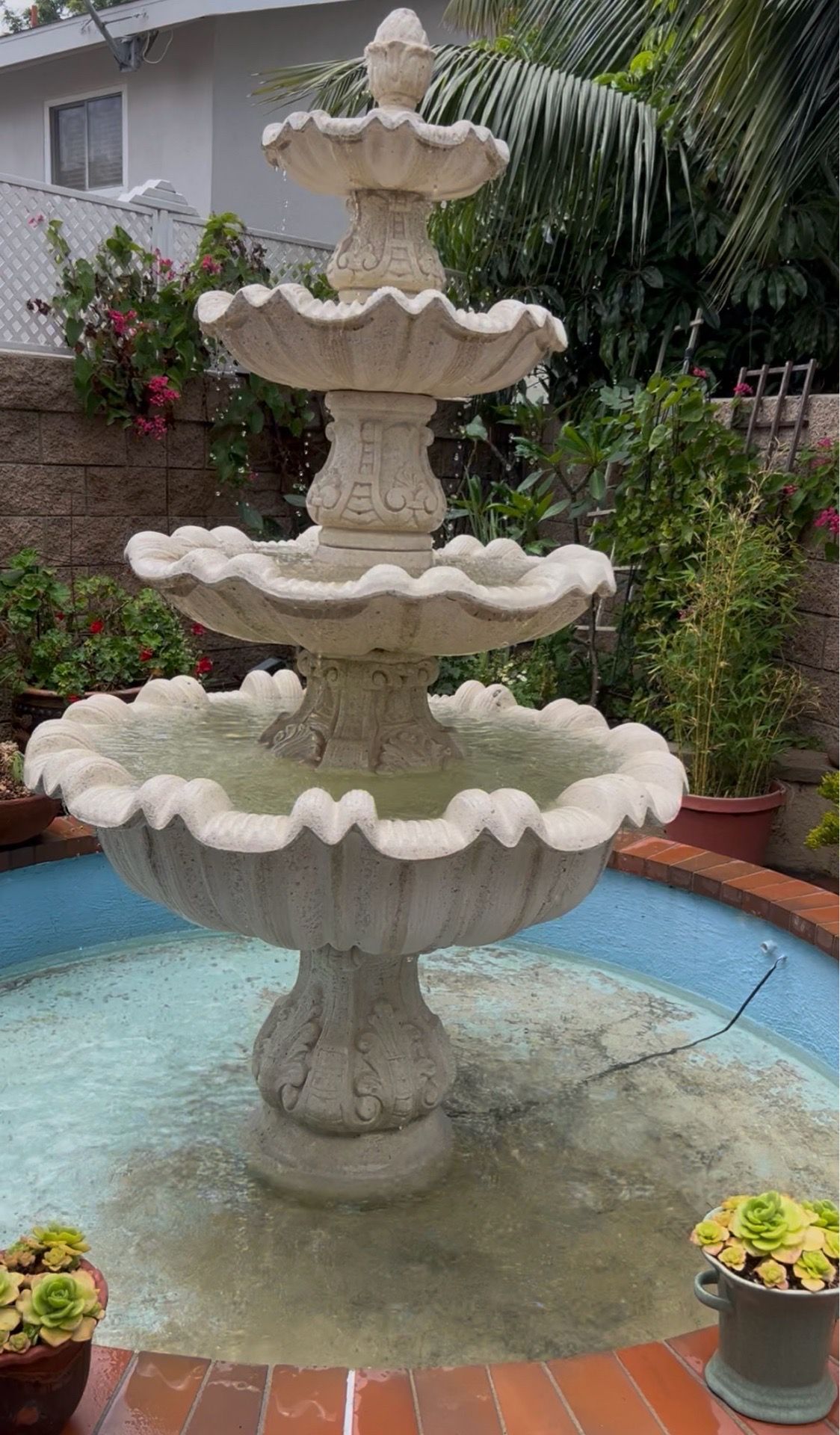 Water fountain - 4 levels