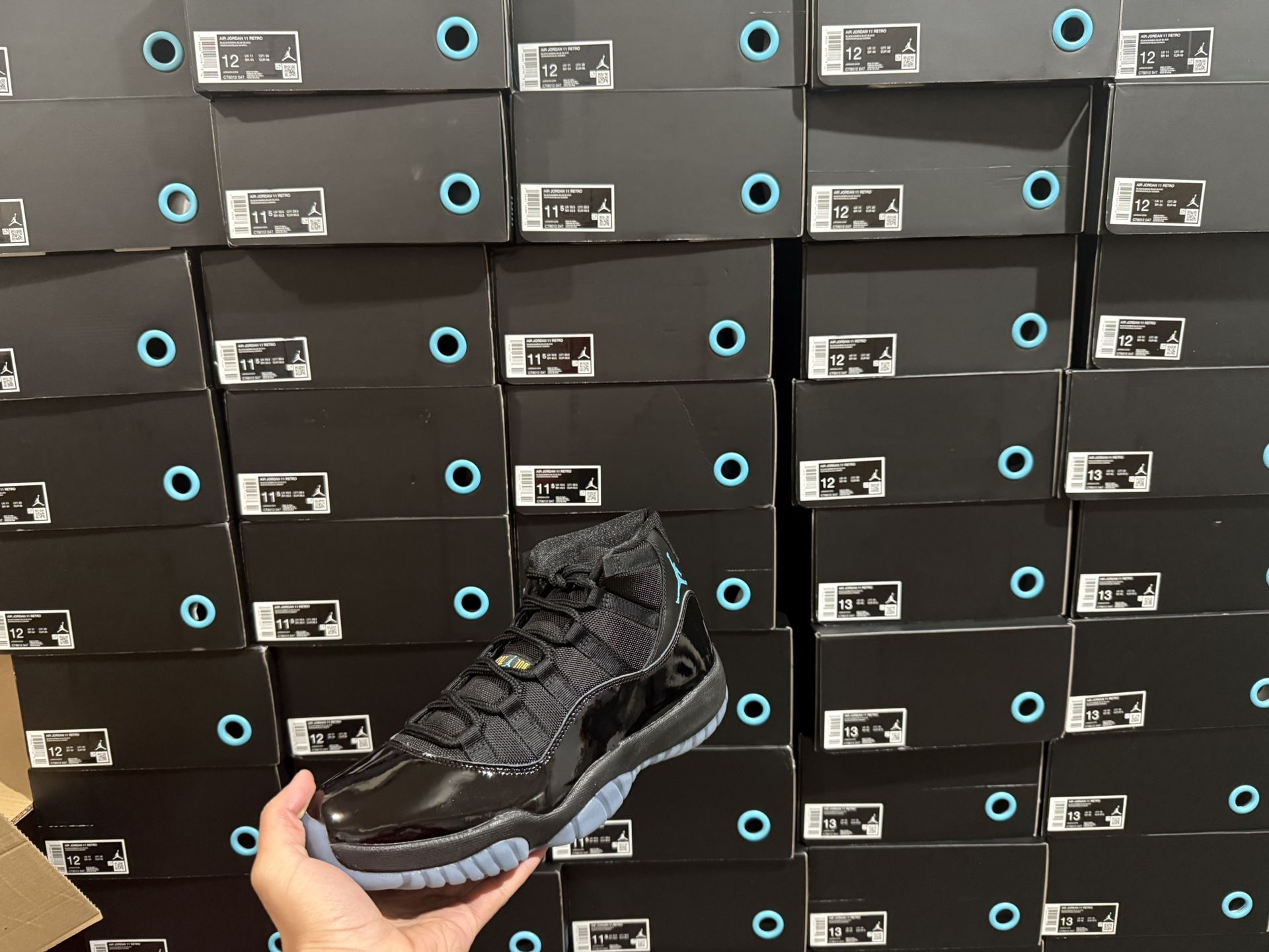 Jordan Retro 11 Gamma 9.5-15