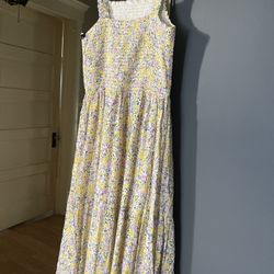 Yellow Flower Dress 